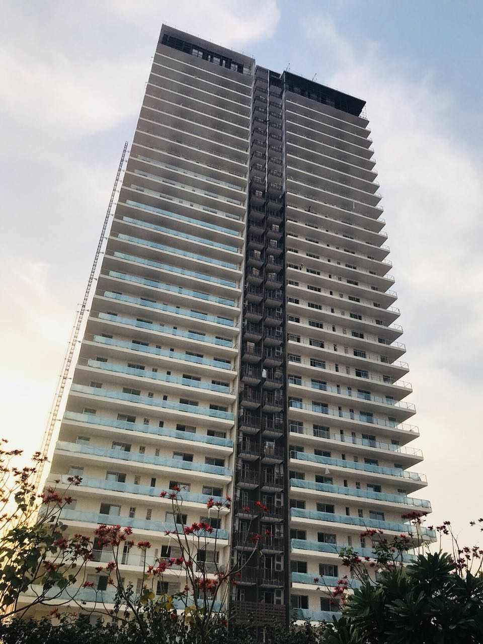 Tower A completed at Mahindra Luminare in Gurgaon Update